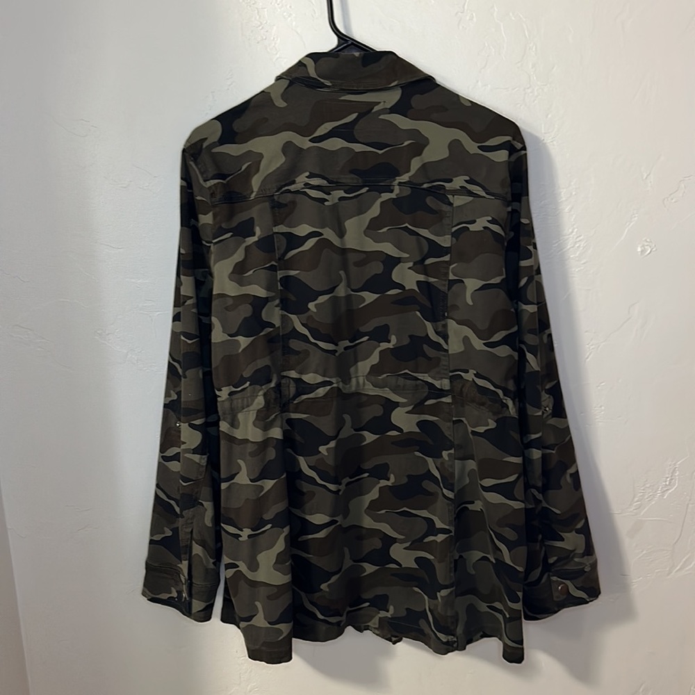 Torrid Camo Twill Anorak Utility Jacket 0 - Picture 4 of 12